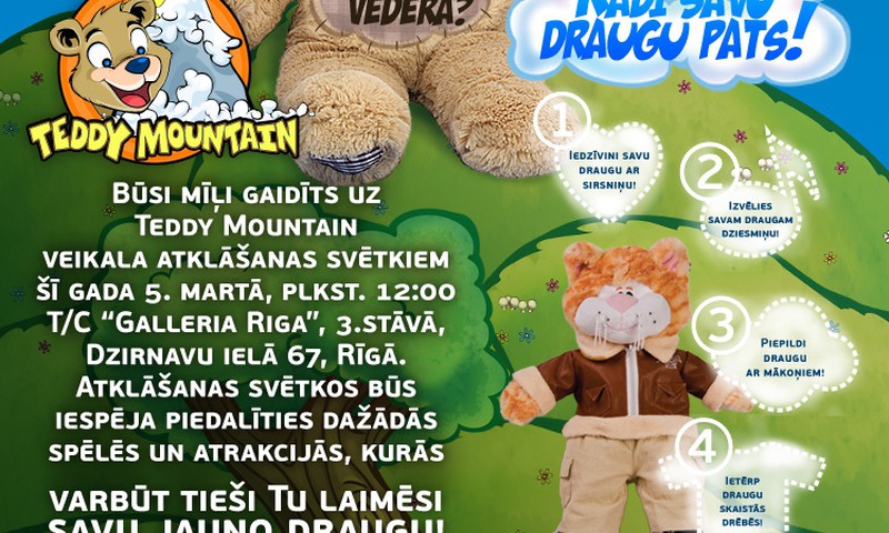 Ielūgums visiem mazajiem- radi savu draugu pats!