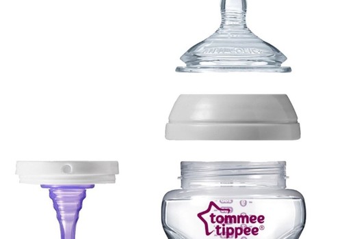 Tommee Tippee antiColic pudelītes tests