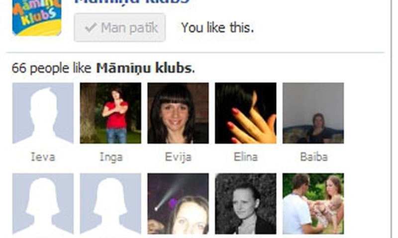 Paldies par labajiem vārdiem Facebook vietnē!