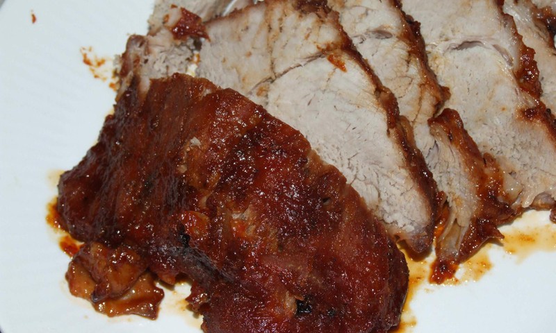 Cūkgaļas cepetis ievārījuma kažokā!