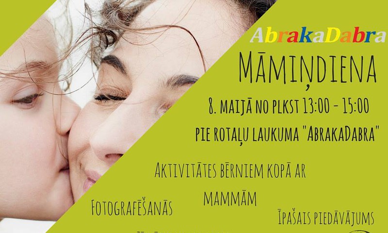 Māmiņdienā aicinām uz rotaļu laukumu "AbrakaDabra"!