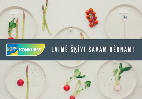 KONKURSS: Laimē savam bērnam skaistu šķīvi no Le Petit Pot!