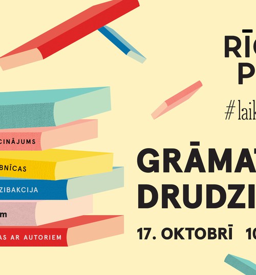 “Grāmatu drudzis” 17. oktobrī “Rīga Plaza”: tikšanās ar autoriem, grāmatu tirdziņš un aktivitātes lieliem un maziem