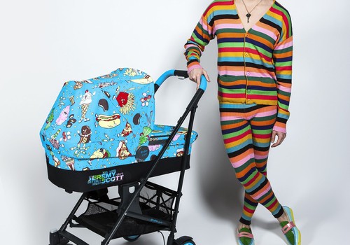 Modes dizaineris Jeremy Scott vienā komandā ar Cybex