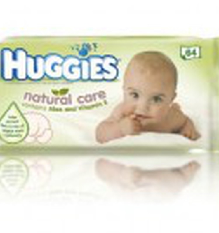 Izmanto E vitamīna labās īpašības Huggies mitrajās salvetēs!