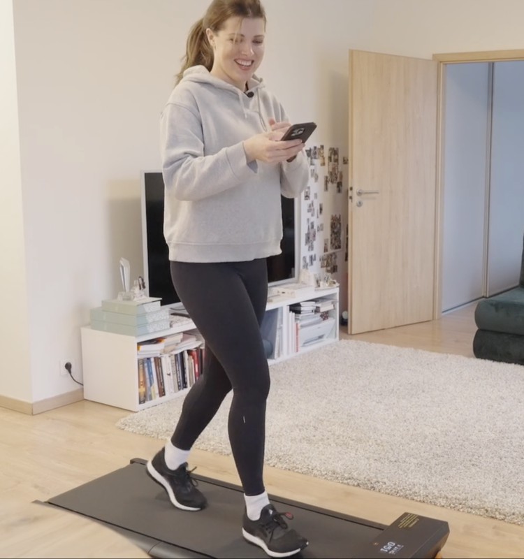 Dita izmēģina: Kingsmith WalkingPad skriešanas un iešanas celiņš