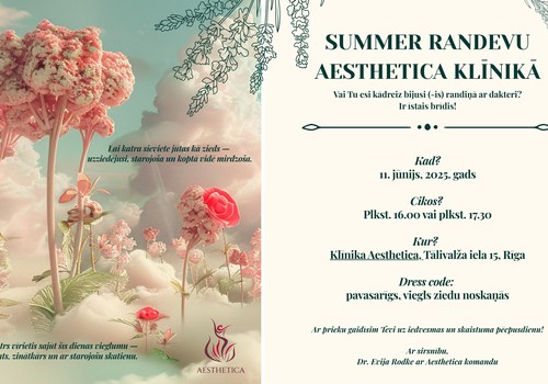 “Aesthetica” aicina uz randiņu ar dakteri!