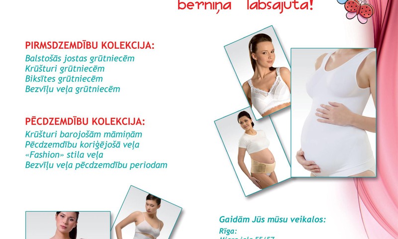 Māmiņu Kluba festivālā grūtnieču vingrošana ar Tonus Elast