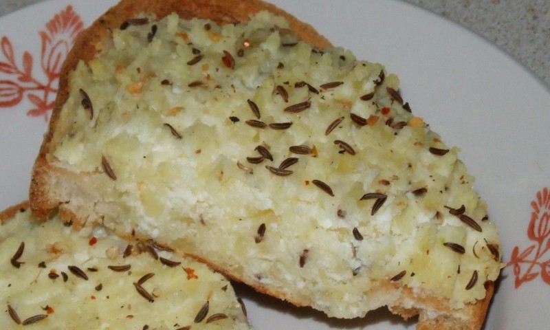 Kartupeļu biezputras grauzdiņi.