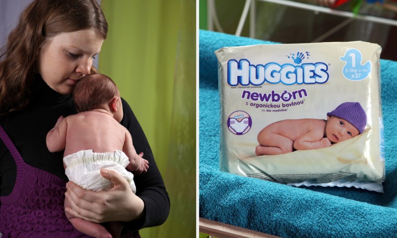 Pastāsti par dzemdībām on-line un saņem Huggies® Newborn