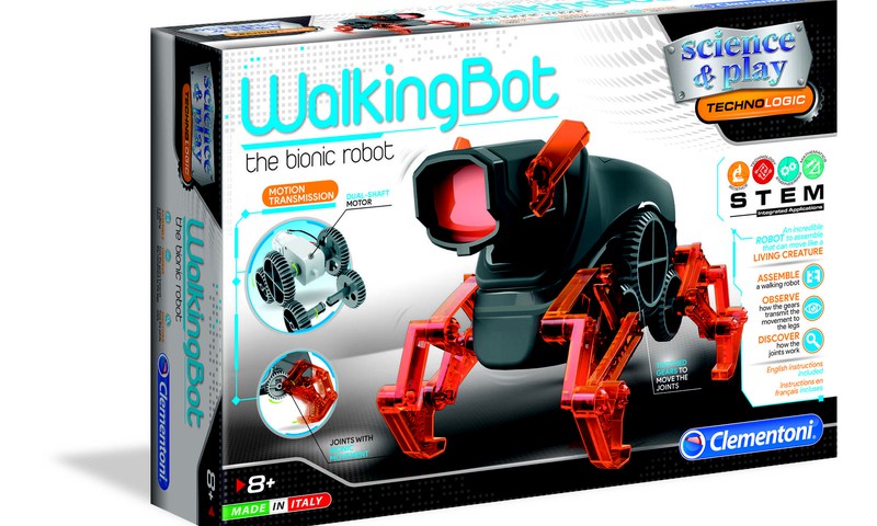 Komentāru KONKURSS: Laimē Clementoni robotu „WalkingBot”!