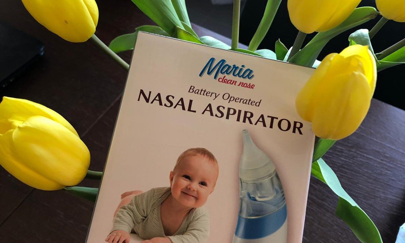 Testējam mājās: Maria Clean Nose Deguna aspiratoru!
