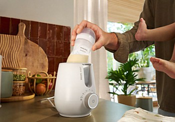 Piesakies PHILIPS AVENT 2-in-1 Warmer & Sterilizer SCF359/00 Premium testiem!