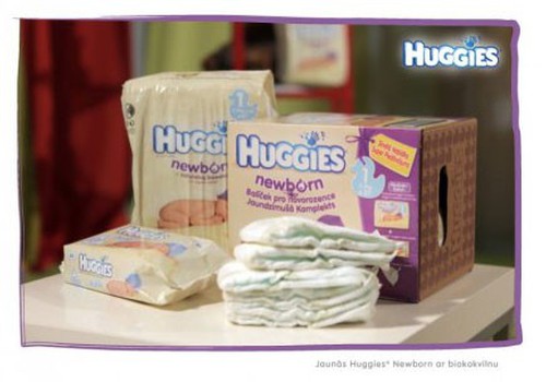 Paņem līdzi uz dzemdībām Huggies® Starter Kit!