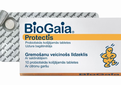 BioGaia® košļājamās tabletes izmēģinās...