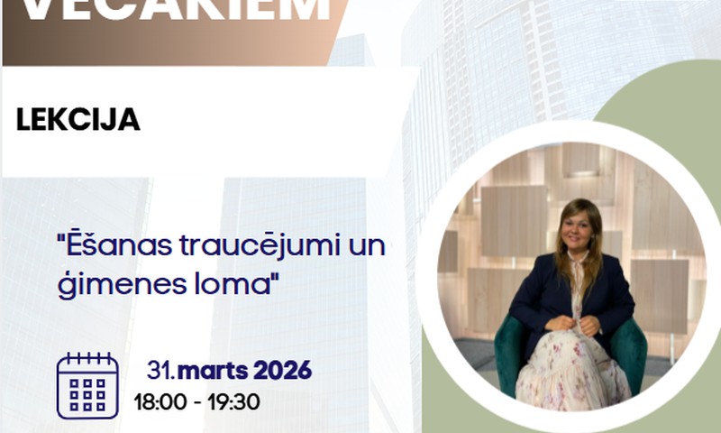 Rīgā notiks publiska lekcija par ēšanas traucējumiem un ģimenes lomu
