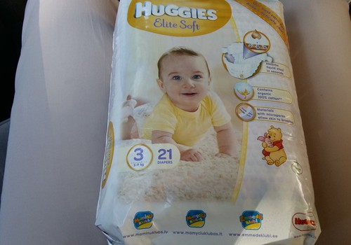 Amēlija testē Huggies Elite Soft autiņbiksītes 3.izmērā!