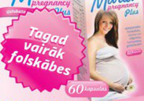 Dienas spēle: Iepazīsties ar Maria Pregnancy Plus vitamīniem!