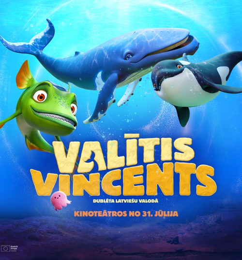 Valītis Vincents" kinoteātros no 31. Jūlija  - Mazais valītis ar lielu sirdi