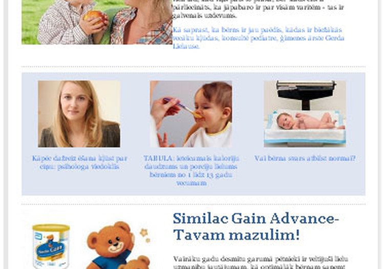 Savos e-pastos meklē jauno Mazuļa ēdināšanas e-žurnālu!
