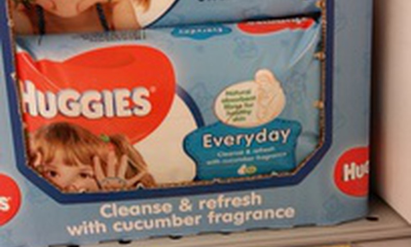 Laba cena mitrajām salvetēm Huggies Everyday SuperNetto veikalos!