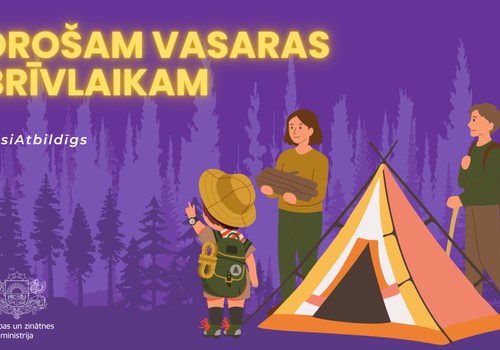 Ieteikumi drošam vasaras brīvlaikam