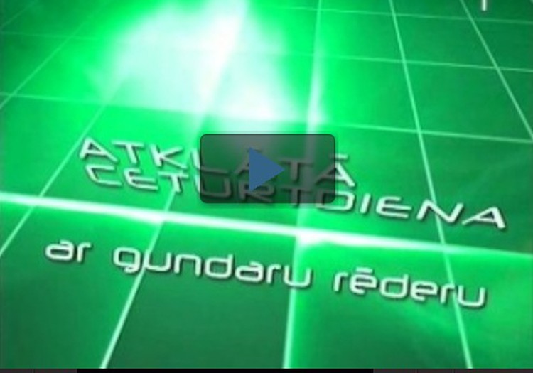 VIDEO: Diskusija par gripu TV "Atklātā ceturtdiena" - noskaties video online