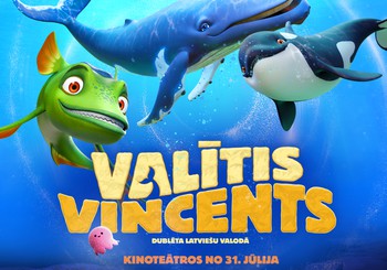 Valītis Vincents" kinoteātros no 31. Jūlija  - Mazais valītis ar lielu sirdi