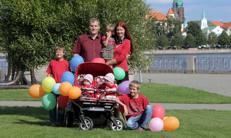 Daudzbērnu ģimenēm par 50% samazinās NĪN