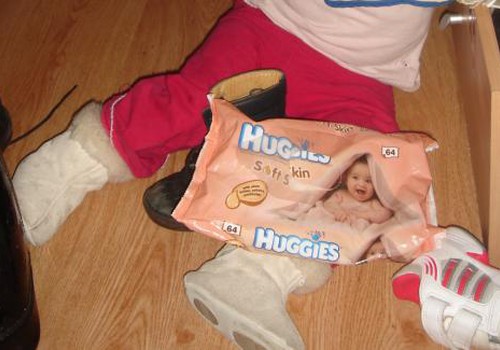 Huggies mitrās salvetes var izmantot katru dienu!