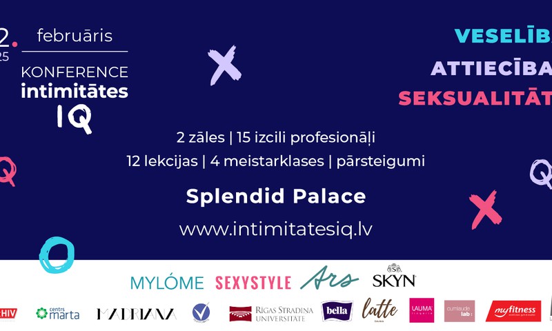 Pirmo reizi Latvijā – konference par veselību, attiecībām un seksualitāti - Intimitātes IQ
