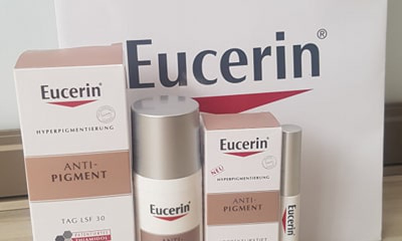 Testēju Eucerin Anti-Pigment kremu un serumu
