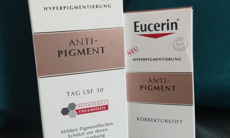Testēju Eucerin Anti-Pigment produktus