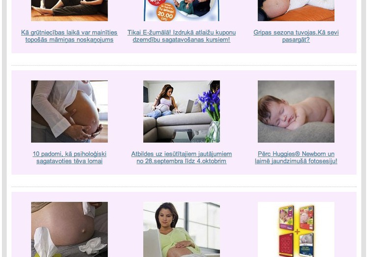 Iznācis jaunākais Topošo Māmiņu Kluba E-žurnāls! Vai esi jau saņēmusi?
