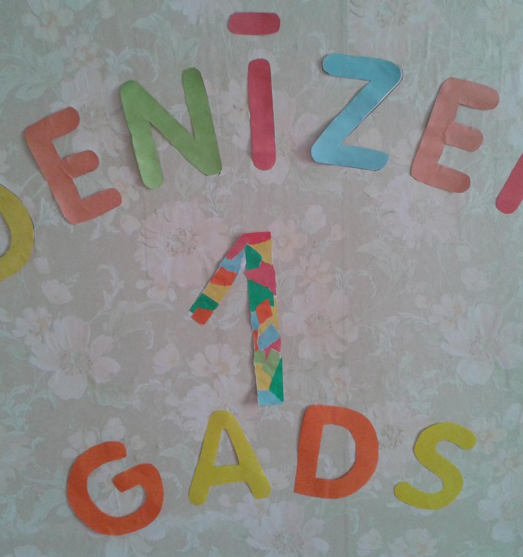 Denīzei viens gads un trīs zobi.