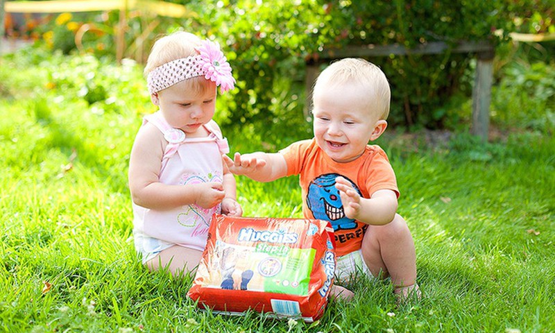 Huggies® Step In mazajiem rāpotājiem