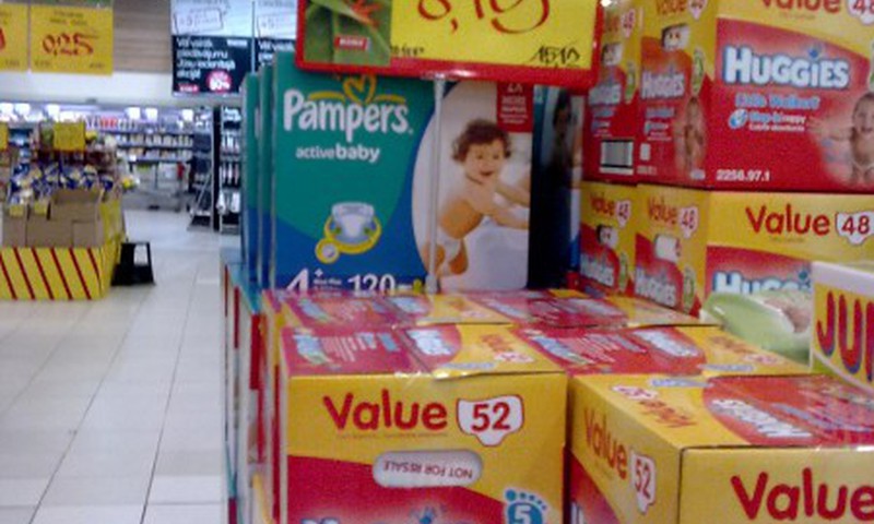 Uz Rimi pēc Huggies Little  Walkers autiņbiksītēm!