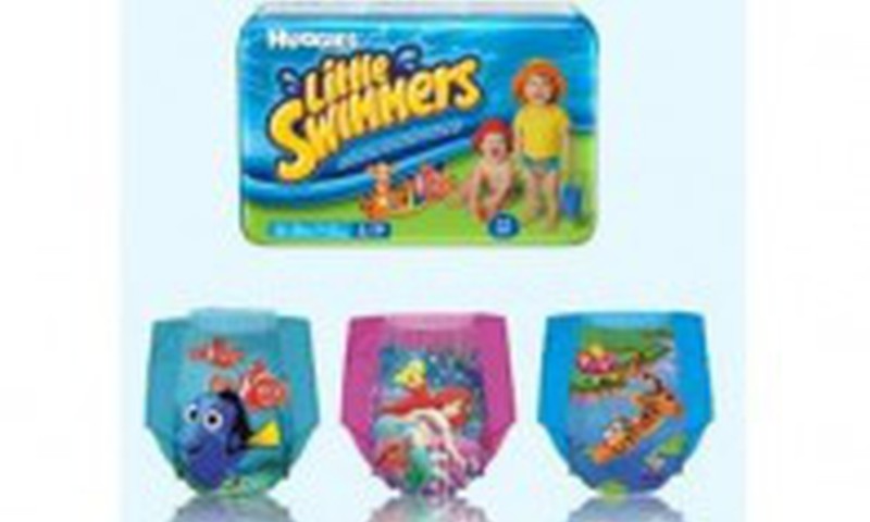 Huggies® Little Swimmers® ir pieejami 4 izmēri