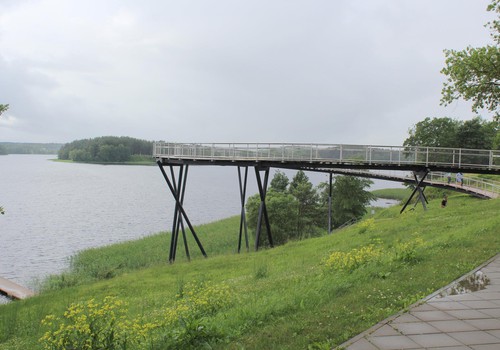 Zarasai ponorāmas tilts (Lietuva)