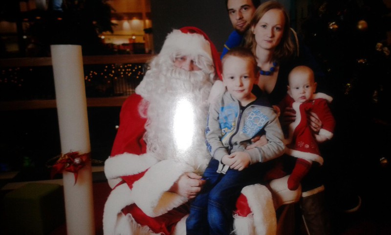 Mūsu ģimenes Ziemassvētki no 2007.gada.