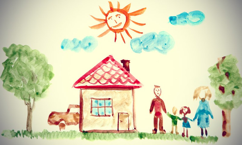 ZĪMĒJUMU KOMENTĀRU KONKURSS: Ļauj bērnam uzzīmēt savu sapņu māju! 