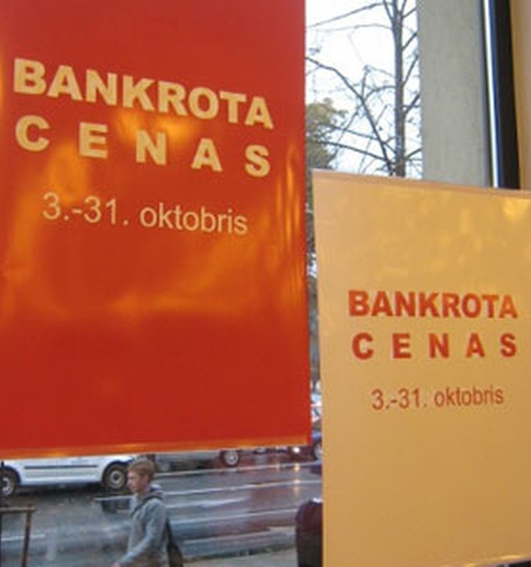 Bankrota cenas ir klāt!