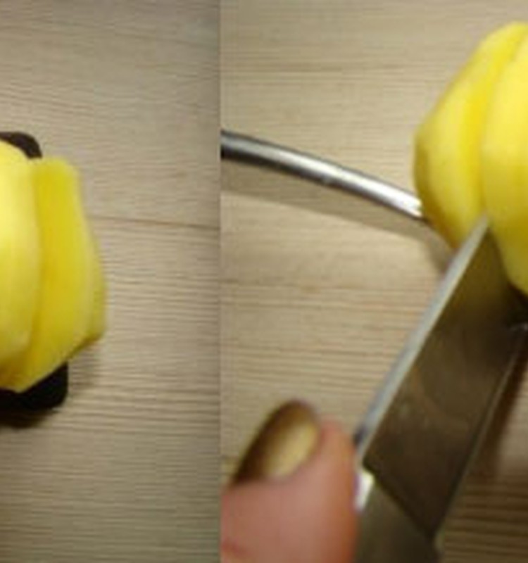 Haselbeka kartupeļi ar sviestā ceptām sēnēm