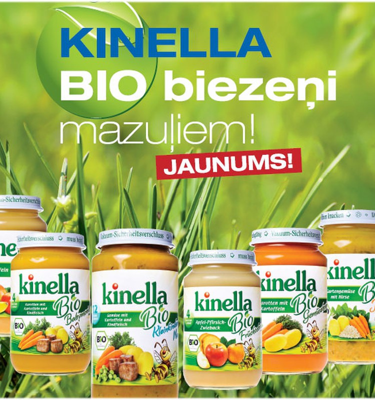 Palutini savu mazuli ar Kinella BIO biezenīšiem!