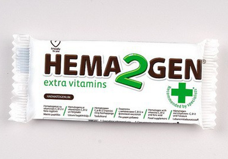 Dāvinām hematogenu veselam mēnesim!