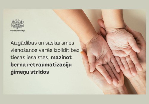 Aizgādības un saskarsmes vienošanos varēs izpildīt bez tiesas iesaistes, mazinot bērna retraumatizāciju ģimeņu strīdos