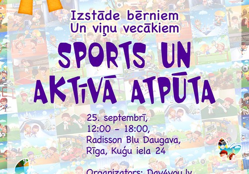 Kids Expo Sport 2016: ieeja bez maksas!