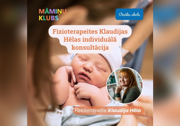 Fizioterapeites Klaudijas Hēlas individuālā konsultācija