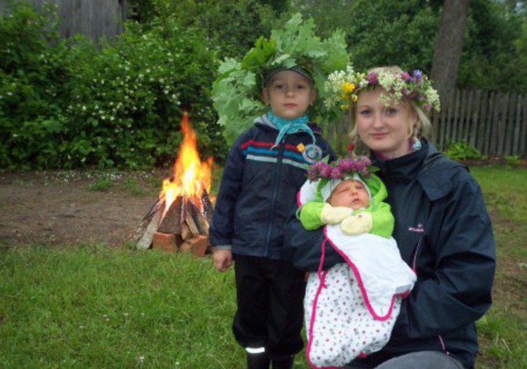 Denīzes 34.dzīves diena: Denīzes pirmie Līgo svētki