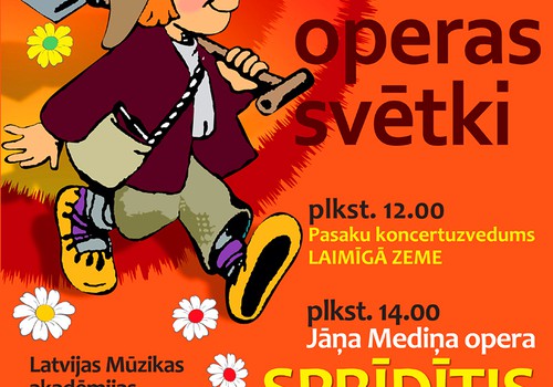 Jau 9.jūlijā - Bērnu Operas svētki Tērvetē! Izbaudiet!